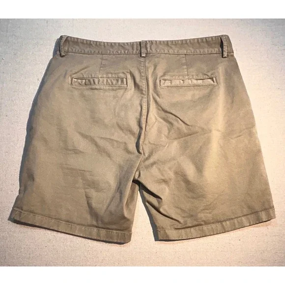 Flint and Tinder 365 Shorts Mens 33 Tan Khaki Stretch Chino Cotton FADIG - Picture 6 of 7